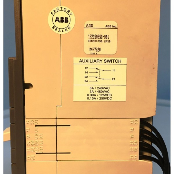 ABB SACE S5 S5N300TDD-2AS8 300A Circuit Breaker S5N 300 Amp Aux Shunt 2P NIB