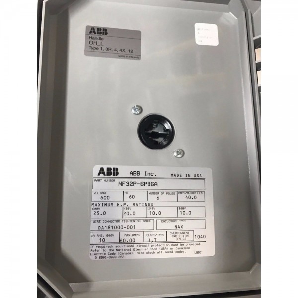 NF32P-6PB6A Disconnect