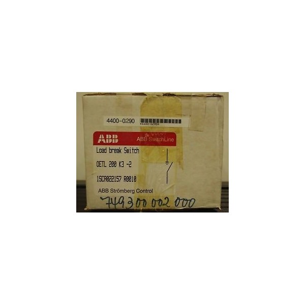 Load Break Switch Disconnector OETL-200-K3-2 ++ NEW ++