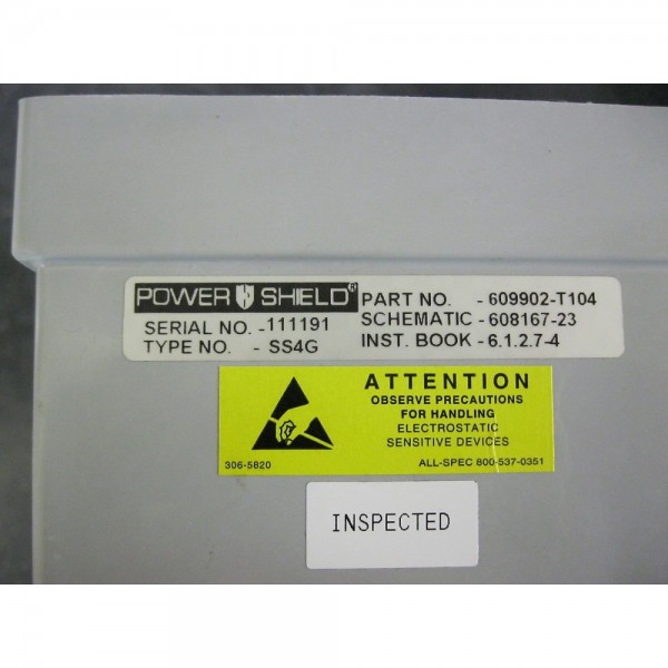 609902-T104 POWER SHIELD SS4G PROGRAMMER SOLID STATE TRIP NEW
