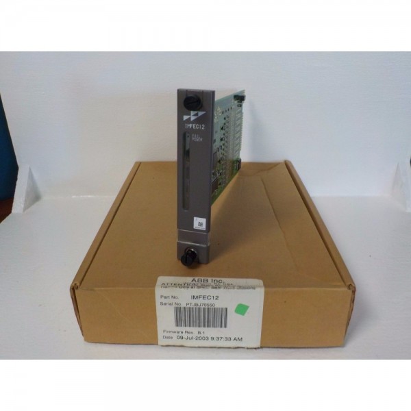 IMFEC12 NEW SYMPHONY ANALOG INPUT MODULE IMFEC12