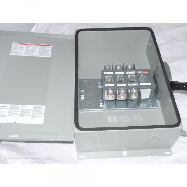 Safety Switch 3p 200a 600v Non Fusible Heavy Duty N3R EOHU364RK NEW