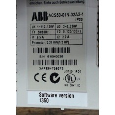 ACS50-01N-02A2-1 - 60 day warranty