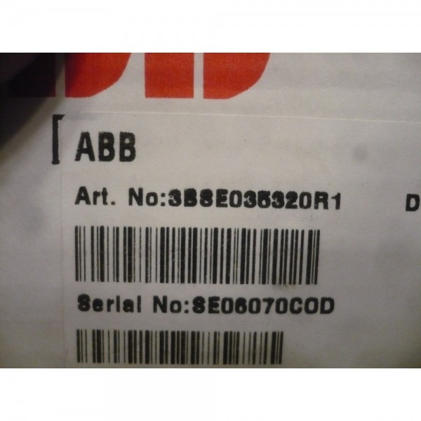 3BSE035320R1 S800 I/O DI810Z Digital Input 24V Module