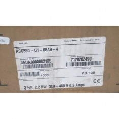 NEW ABB ACS550-U1-06A9-4 DRIVE 3HP, 480VAC, ACS550U106A94