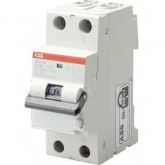 ABB RESIDUAL CURRENT CIRCUIT BREAKER DS201C20AC100, 20A 6kA 100mA, C-Curve 1Pole