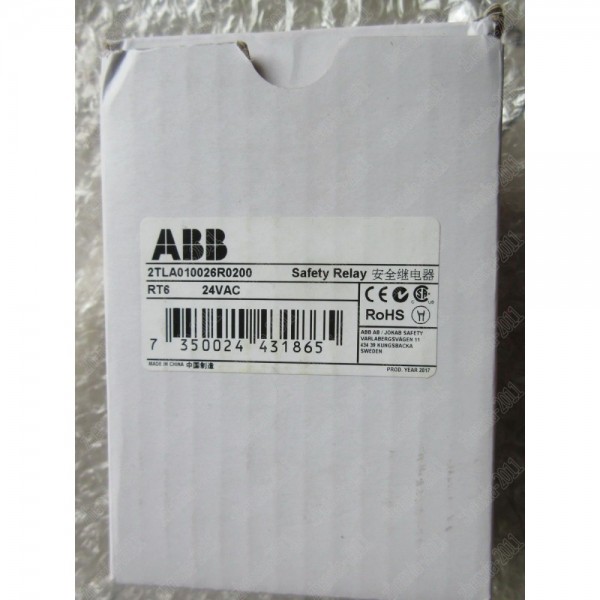 1PC new ABB 2TLA010026R0200 RT6 24VAC