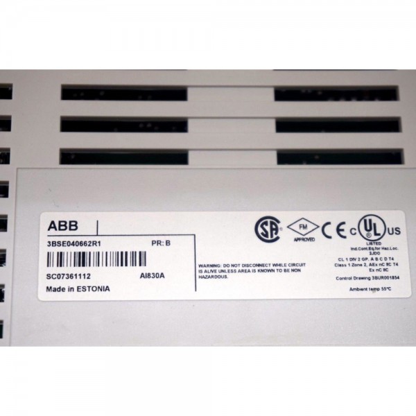 NEW ABB 3BSE040662R1 INPUT MODULE