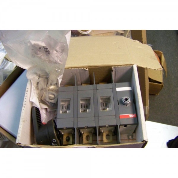 new abb otk200b8-290 3 pole disconnect switch