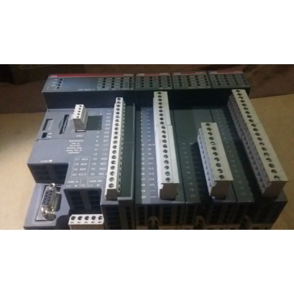 ABB PM554-R A9 CENTRAL PROCESSING UNIT. + DI562 + DO571 + AI561 MODULES