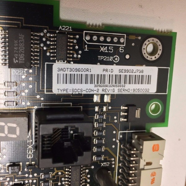 DCS500 AC Drive Main Control Board