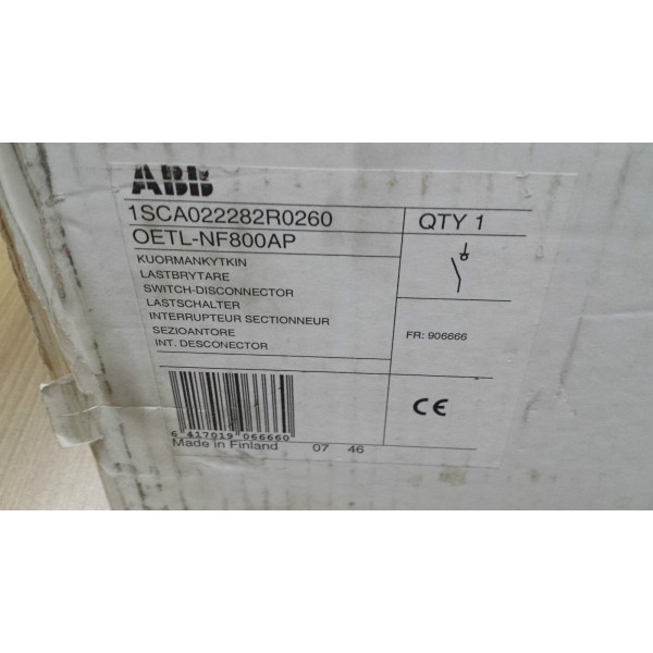 Switch-disconnector 800A