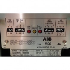 TYPE MCO OVERCURRENT RELAY,