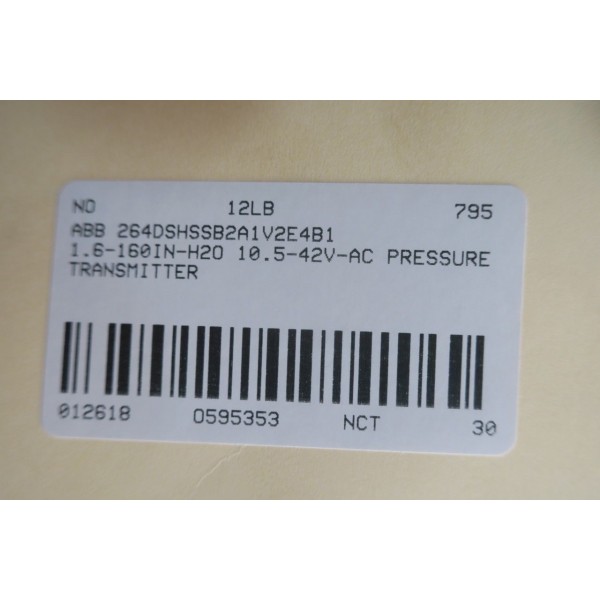 PRESSURE TRANSMITTER