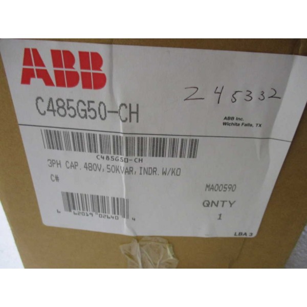 LVNQ C485G50-CH INDOOR CAPACITOR CLMD-53 (AS PICTURED-BENT)
