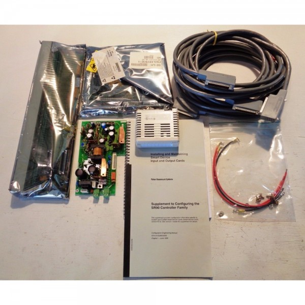 LOT OF FISHER ROSEMOUNT & ABB COMPONENTS FOR SR9 CONTROLLER