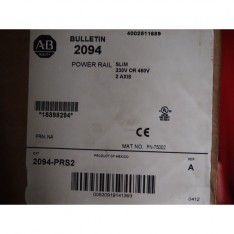 ALLEN BRADLEY 2094-PRS2 *NEW IN SEALED FACTORY BOX* POWER RAIL SLIM 2 AXIS