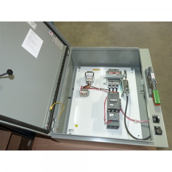 Pump Control Panel Size 2 20HP@480V FLNG, CB,HOA,STRT,CPT N4/12 1-yr Warr