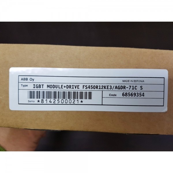 New, ABB IGBT Module+Drive FS450R12KE3-AGDR71C