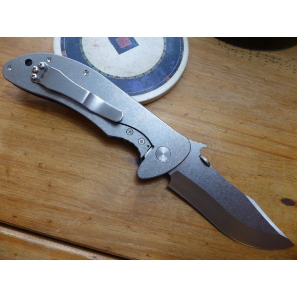 Knife IRON DRAGON SF - Stonewash Plain Edge - Prestige Dealer
