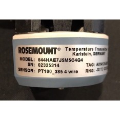 Rosemount 644 In IECEx Housing for PT100 RTD 644HAE7J5M5C4Q4