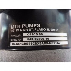 MTH CLOSE COUPLED CENTRIFUGAL PUMP C51CD SS WITH EMERSON MOTOR T63ZZCRP-1479