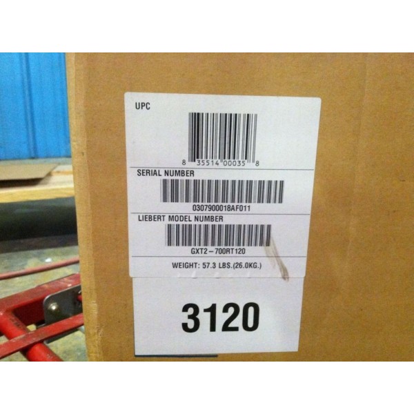 Emerson Network Power Liebert UPStation GXT2-700RT120