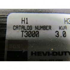 Emerson Hevi-Duty T3000 New! 3.0KVA Control Transformer Primary 220-480V