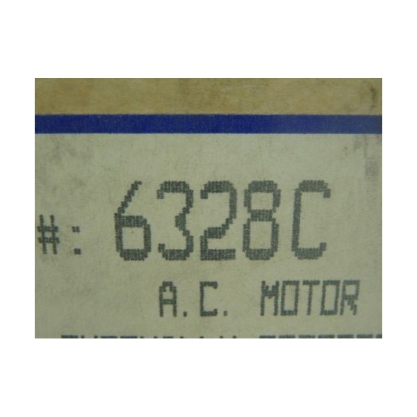 Emerson 6328C 563KZSRF-7684 AC Motor 1/3HP 1725RPM 115V 5.4A 60HZ