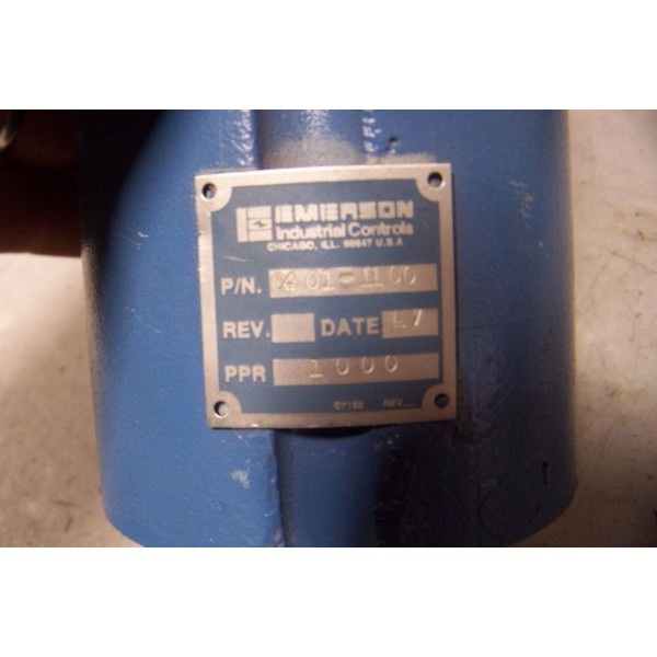 EMERSON 0401-1100 ENCODER 1000 PPR 1/2 DIA"