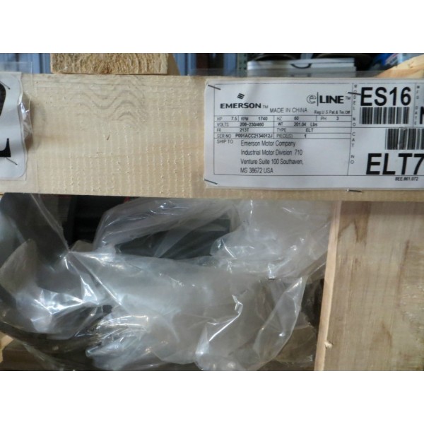 7.5 HP emerson electric motor