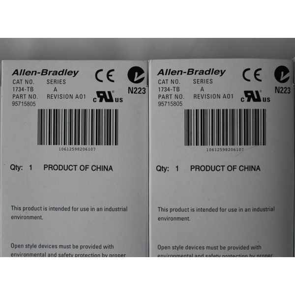 Ser. A Allen Bradley Point I/O terminal base
