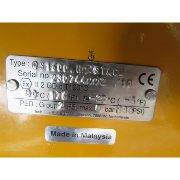 PROCESS MANAGEMENT FEILD VALVE ACTUATOR TYPE QS1600.U03STACW NEW