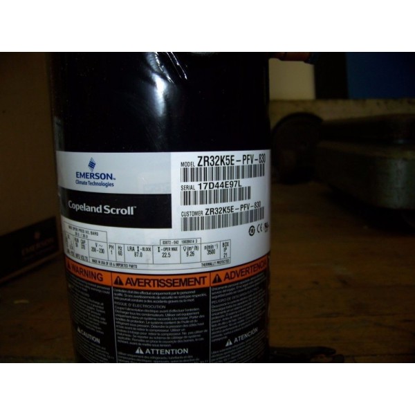 Copressor 1 Phase 60Hz 2.5 Ton 326000 BTU