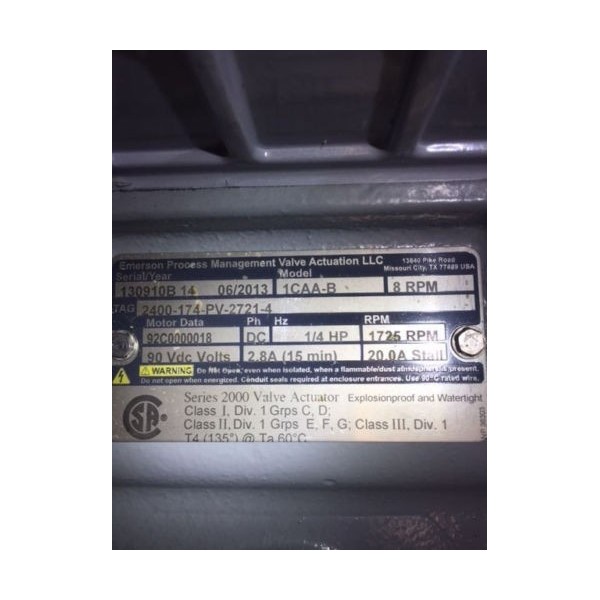 Process Management Valve Actuation