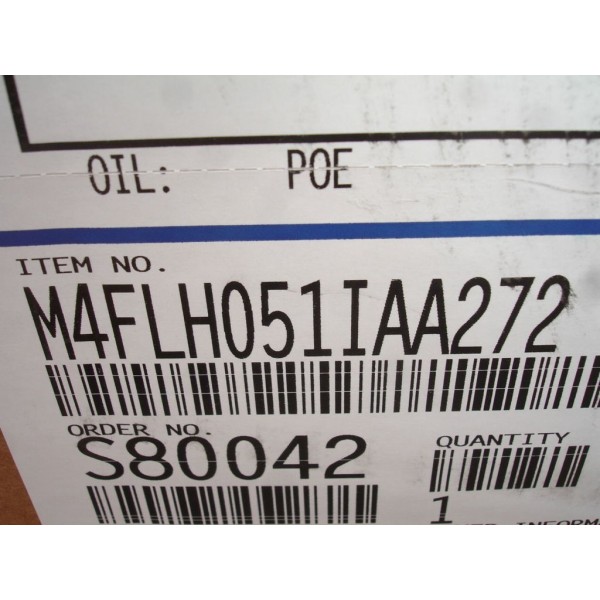 Indoor 1/2HP, 115Volt Condensing Unit M4FL-H051-IAA-272