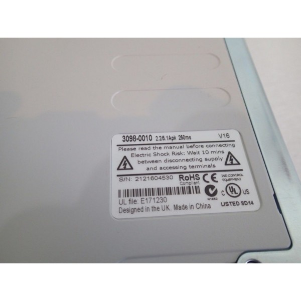 NEW CONTROL TECHNIQUES EMERSON DST1201 Digitax ST Servo Drive 3098-0010