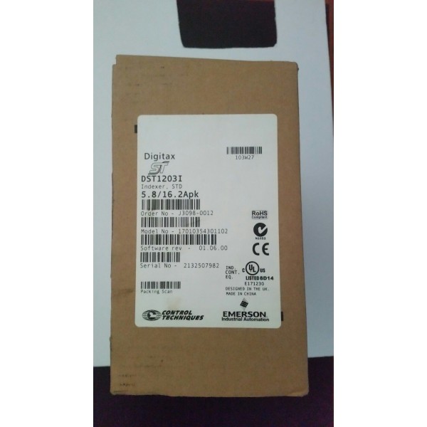 Control Techiques Digitax DST1203I VSD Controller
