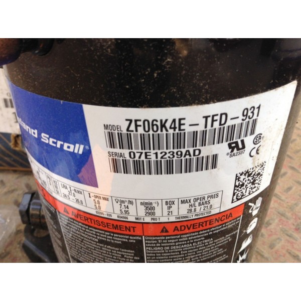 Refrigeration Scroll Compressor