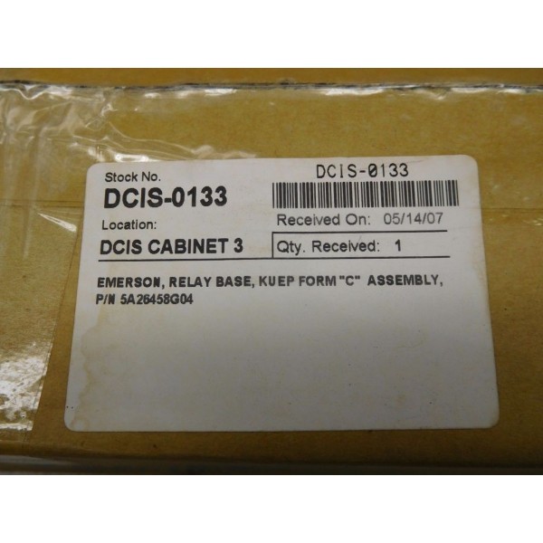 RELAY BASE KUEP FORM C" ASSEMBLY"