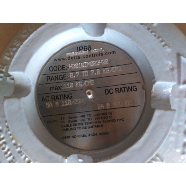DIFFERTIAL PRESSURE SWITCH