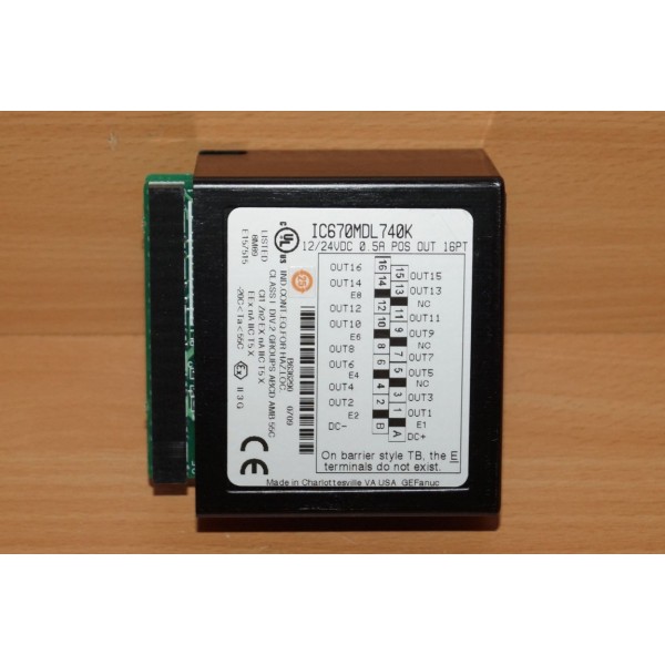 IC670MDL740K Positive Output Module