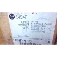 ALLEN BRADLEY DISCONNECT SWITCH 1494F-NF30 SER. A FACTORY SEALED 1494FNF30