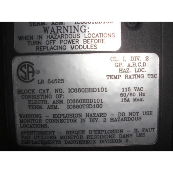 I/O BLOCK MODULE