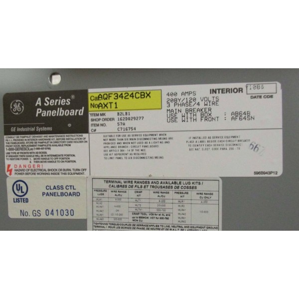 Electrical panels & boards