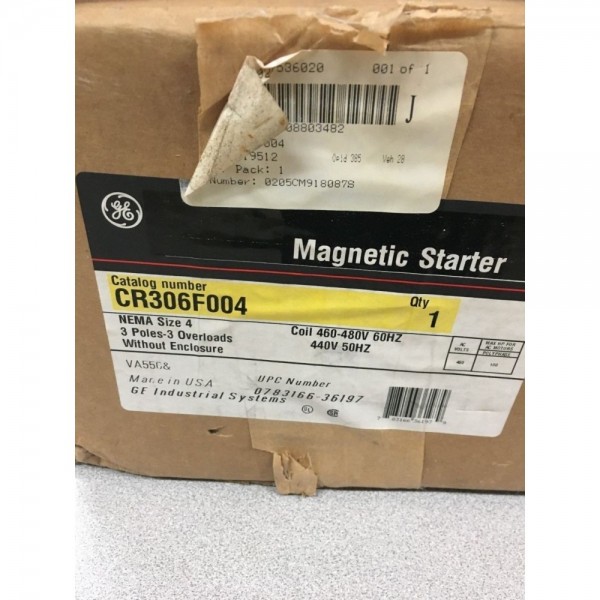 SIZE 4 MAGNETIC STARTER 440-480V. COIL