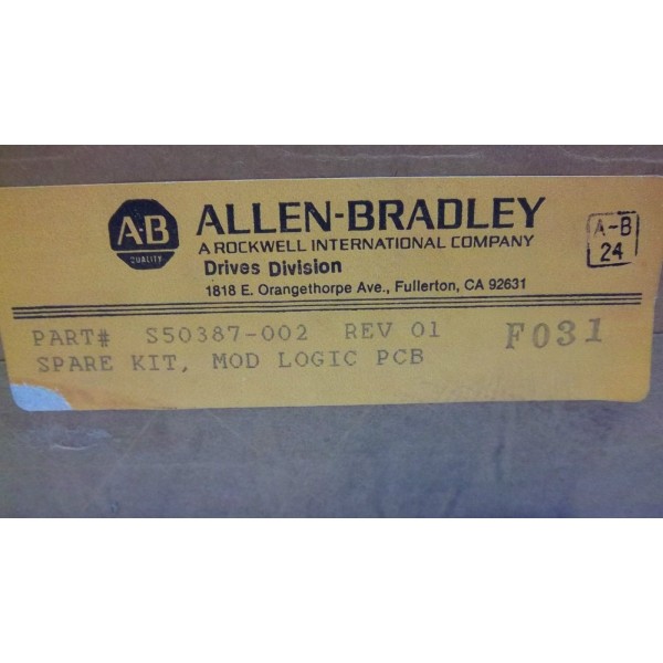 50387-002 Modulator Logic Board Rev. 02