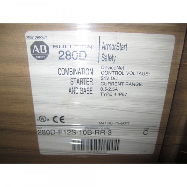 ARMORSTART MOTOR CONTROLLER NEW .5-2.5A