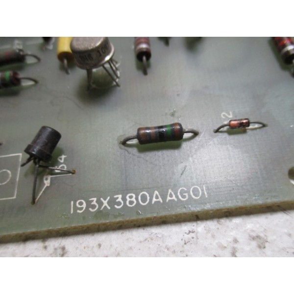 GENERAL ELECTRIC 193X380AAG01 POWER SUPPLY BOARD