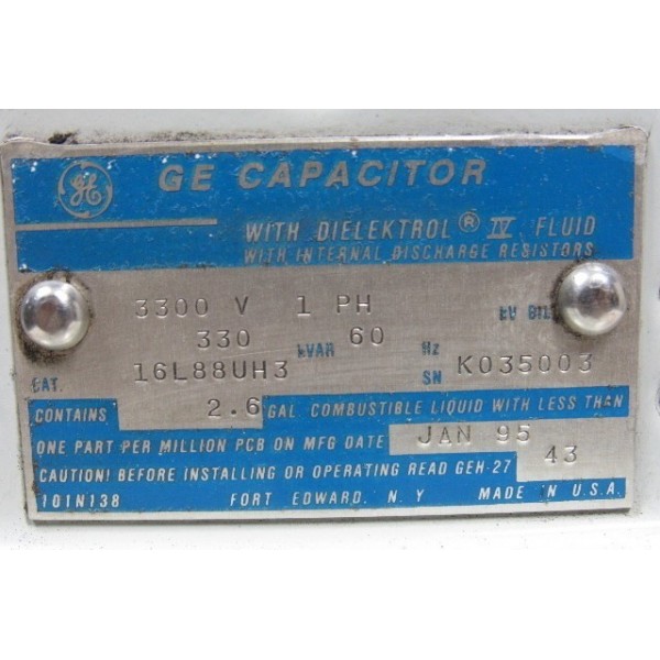 Single Phase Industrial Power Capacitor 330KVAR